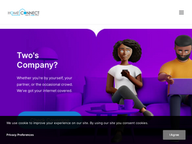 'home-connect.co.za' screenshot