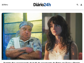 'diario24horas.com.br' screenshot