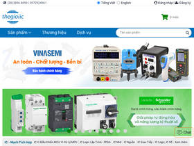 'thegioiic.com' screenshot