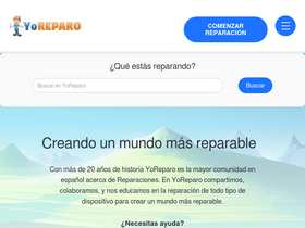 'yoreparo.com' screenshot