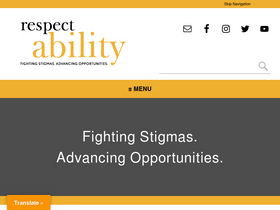 'respectability.org' screenshot
