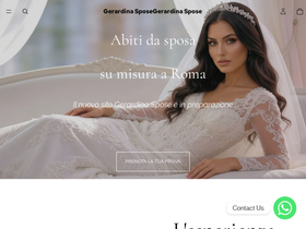 gerardinaspose.it homepage screenshot