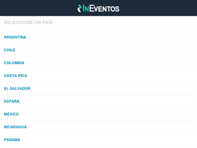 'ineventos.com' screenshot