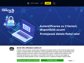 'trackgps.ro' screenshot