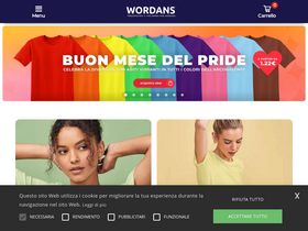 'wordans.it' screenshot