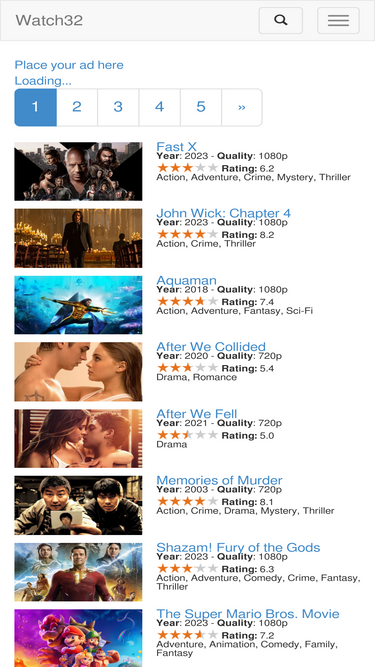 Watch32 hot sale action movies