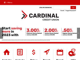 'cardinalcu.com' screenshot