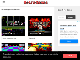 playretrogames.online Competitors - Top Sites Like playretrogames