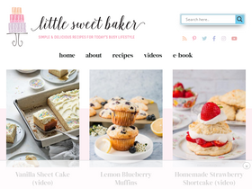 'littlesweetbaker.com' screenshot