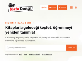 'kafadengiyayinlari.com' screenshot