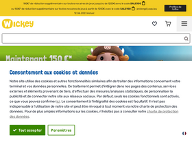 'wickey.fr' screenshot
