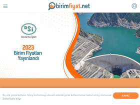 'birimfiyat.net' screenshot
