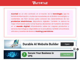 'acortaz.eu' screenshot