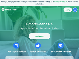 'smartloansuk.com' screenshot