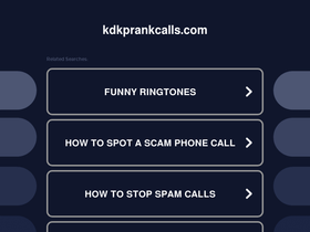 kdkprankcalls.com
