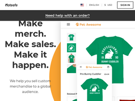 'moteefe.com' screenshot