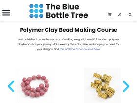 'thebluebottletree.com' screenshot