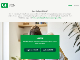 'mitgf.dk' screenshot