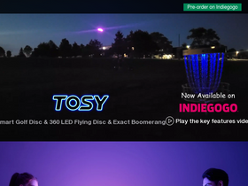 TOSY website screenshot