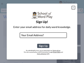 'schoolofwordplay.com' screenshot