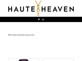 hauteheaven.com homepage screenshot