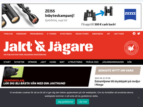 'jaktojagare.se' screenshot