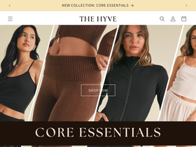 thehyveboutique.com homepage screenshot