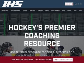 'icehockeysystems.com' screenshot