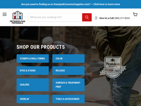 Metropolitanmaterials homepage screenshot