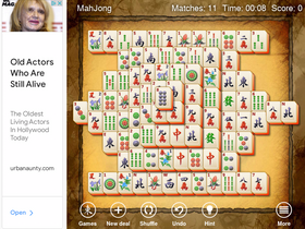 'free-play-mahjong.com' screenshot
