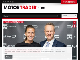 'motortrader.com' screenshot