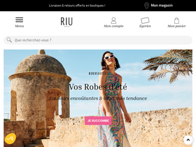 'riuparis.fr' screenshot