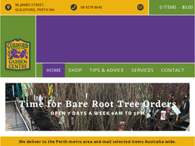'guildfordgardencentre.com.au' screenshot