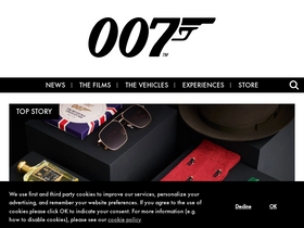 '007.com' screenshot