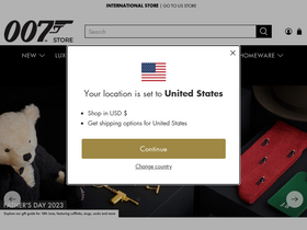 '007store.com' screenshot
