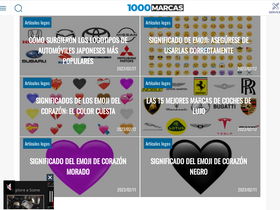 '1000marcas.net' screenshot