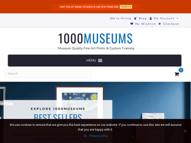 '1000museums.com' screenshot