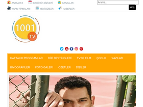 '1001dizi.net' screenshot