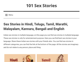 '101sexstories.com' screenshot