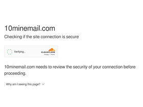 '10minemail.com' screenshot
