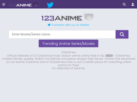 '123animes.mobi' screenshot