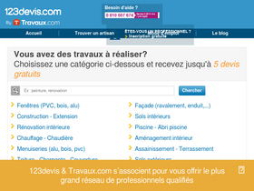 '123devis.com' screenshot