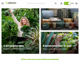 '123planten.nl' screenshot