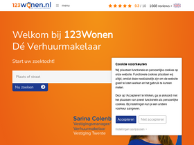 '123wonen.nl' screenshot