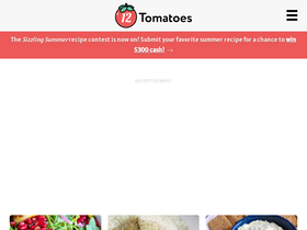 '12tomatoes.com' screenshot