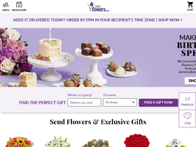'1800flowers.com' screenshot