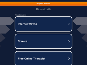'18comic.site' screenshot