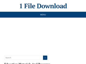 '1filedownload.com' screenshot