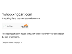 '1shoppingcart.com' screenshot