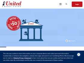 '1stunitedcu.org' screenshot